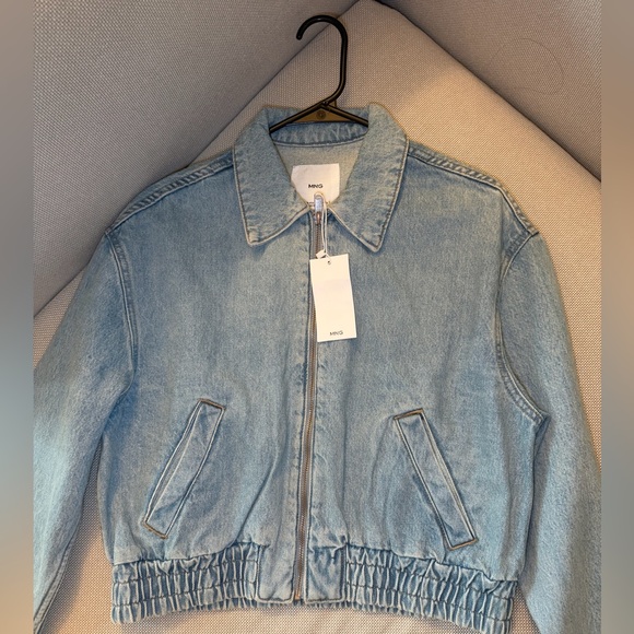 Mango Jackets & Blazers - Mango Denim bomber jacket